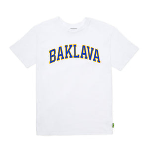 BLUE CHIPS UNIVERSITY BAKLAVA CHAMPION REVERSE WEAVE HOODIE – BAKLAVA  FLEA MARKET - Official Action Bronson Store