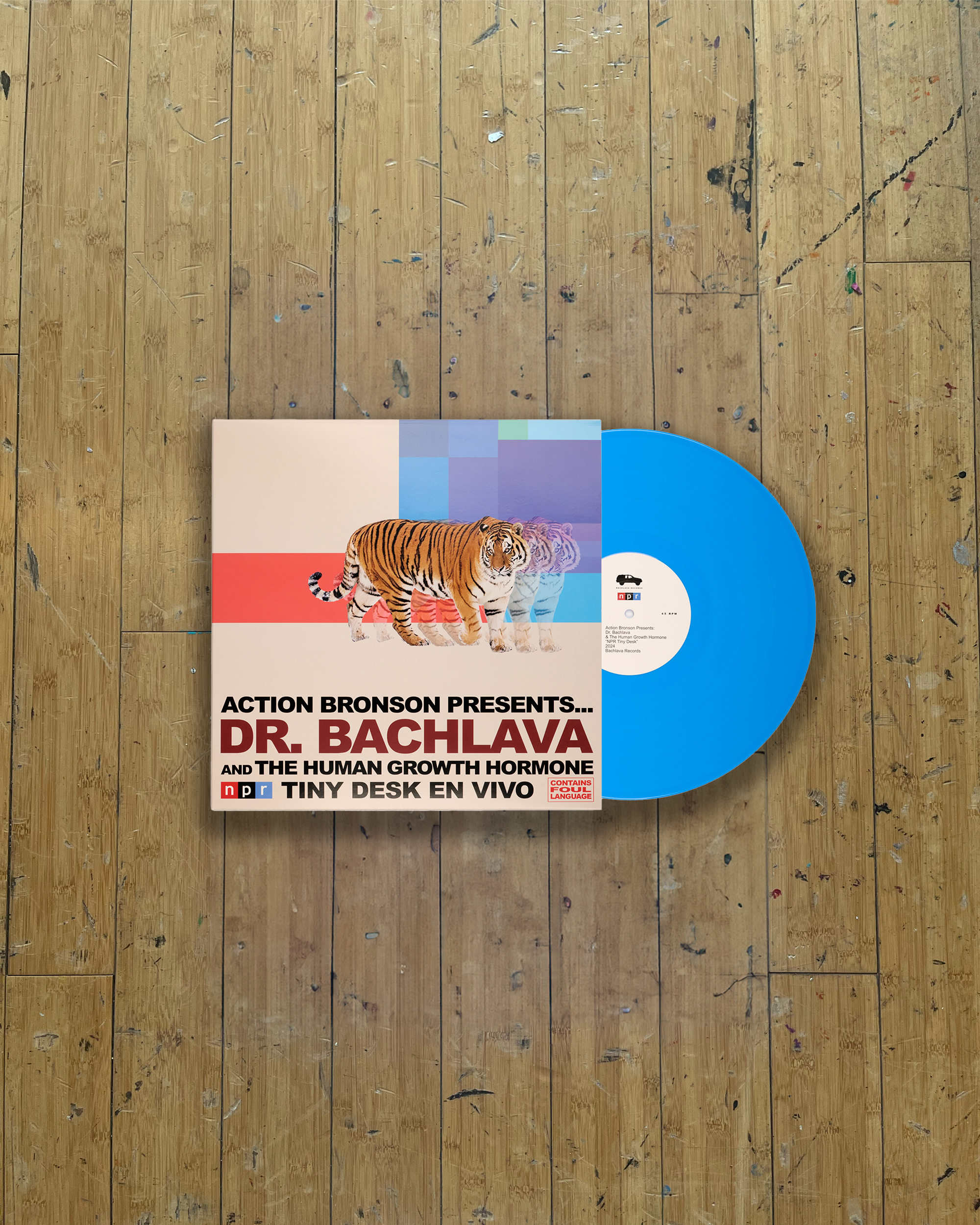 Dr. Bachlava & the Human Growth Hormone - NPR Tiny Desk En Vivo (Limited Edition Blue Vinyl)