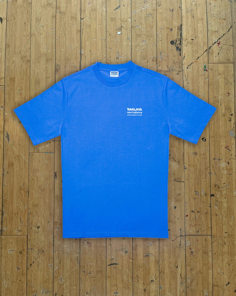 BAKLAVA x NEW BALANCE 990V6 TEE ROYAL – BAKLAVA FLEA MARKET - Official ...