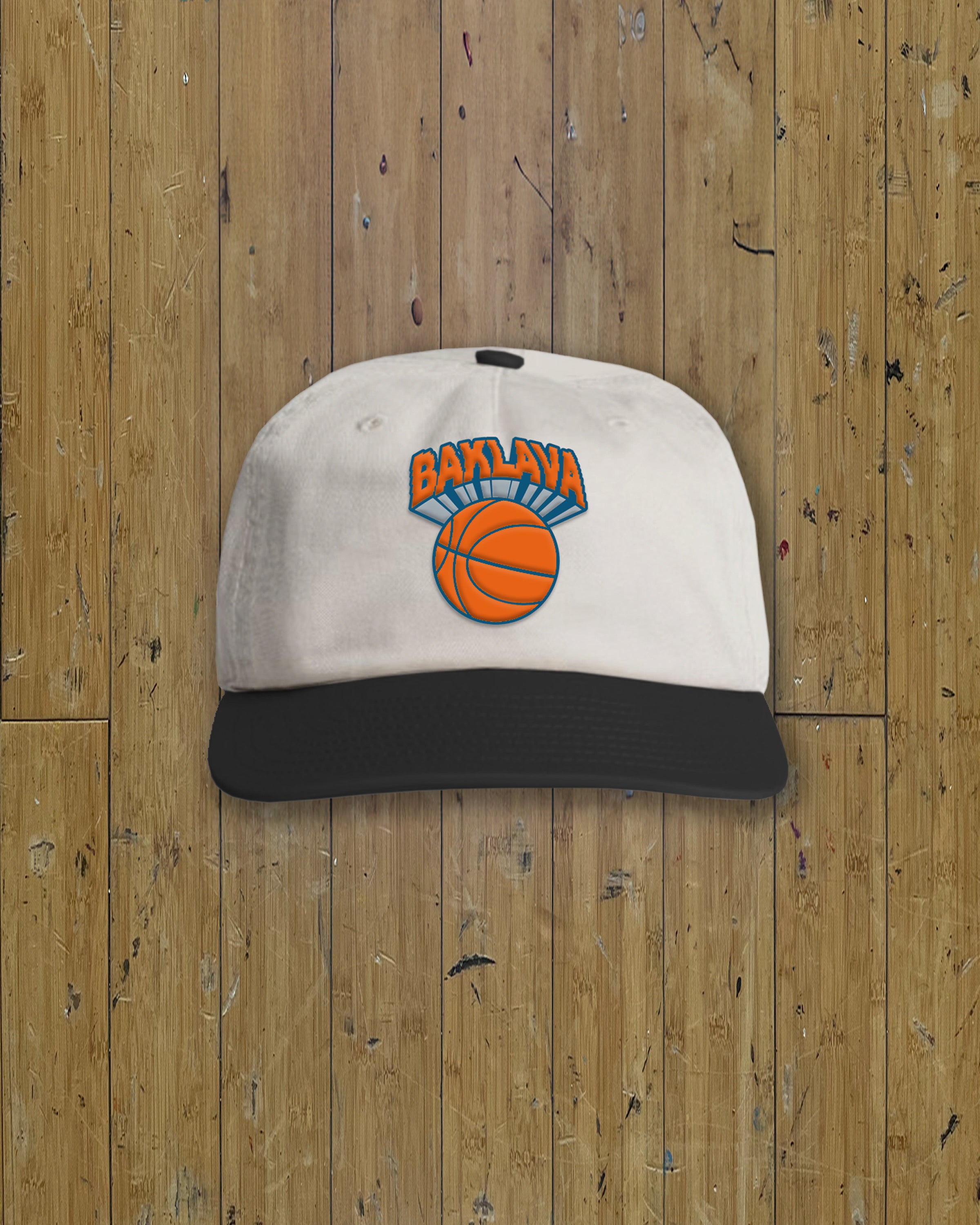 BAKLAVA HAT - WHITE/BLACK
