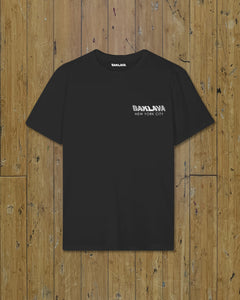 BAKLAVA "EAGLES DONT CRY" NYC TEE - BLACK