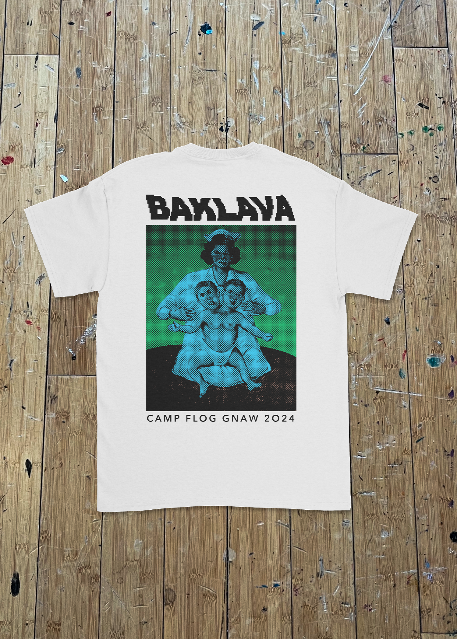 TOUR TEE - CAMP FLOG GNAW 2024 – BAKLAVA FLEA MARKET - Official 