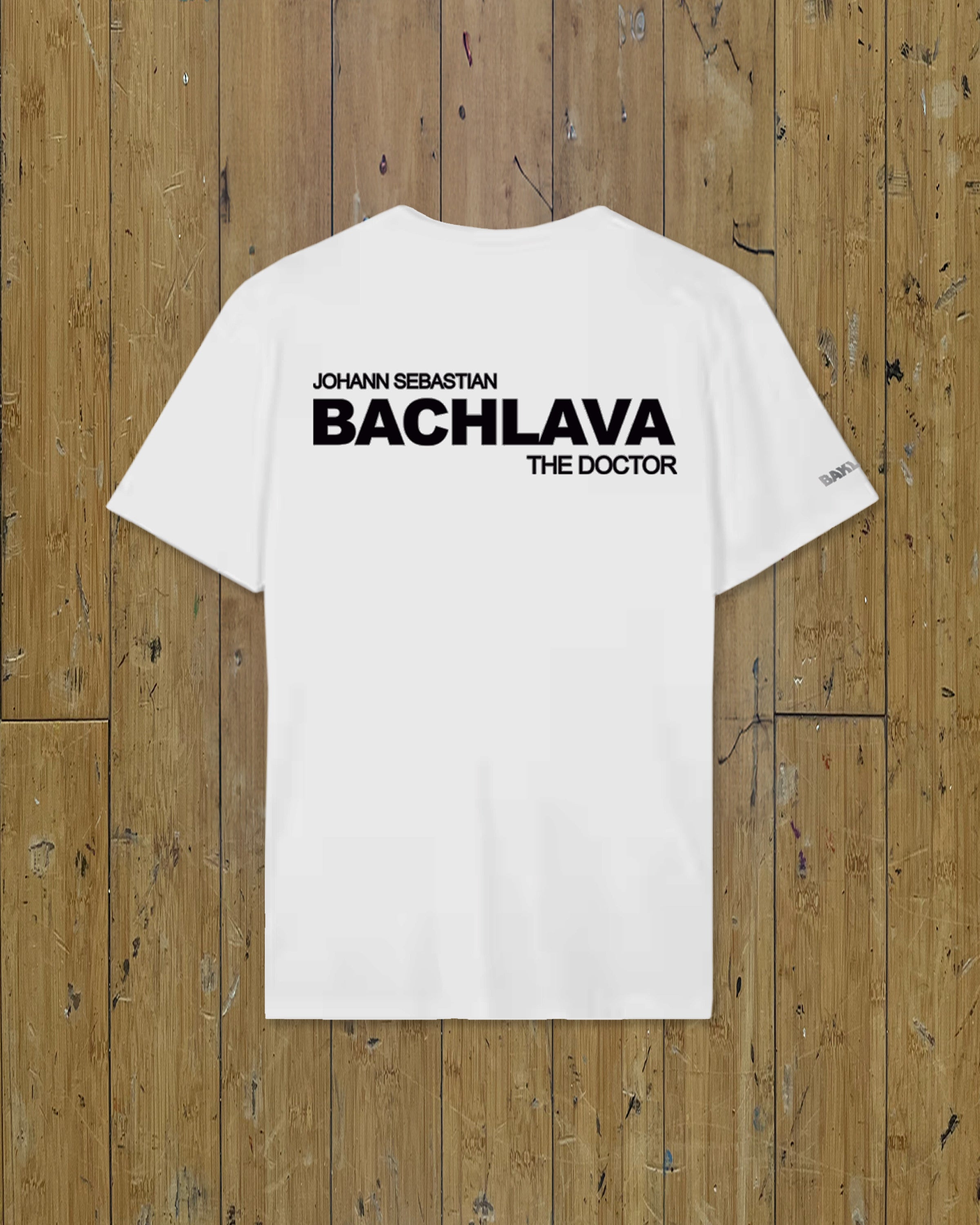 JOHANN SEBASTIAN BACHLAVA THE DOCTOR - TEE (WHITE)