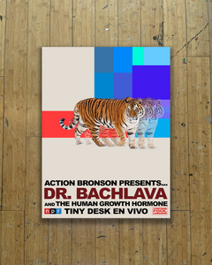 Dr. Bachlava & HGH - NPR Tiny Desk En Vivo 18x24 Poster