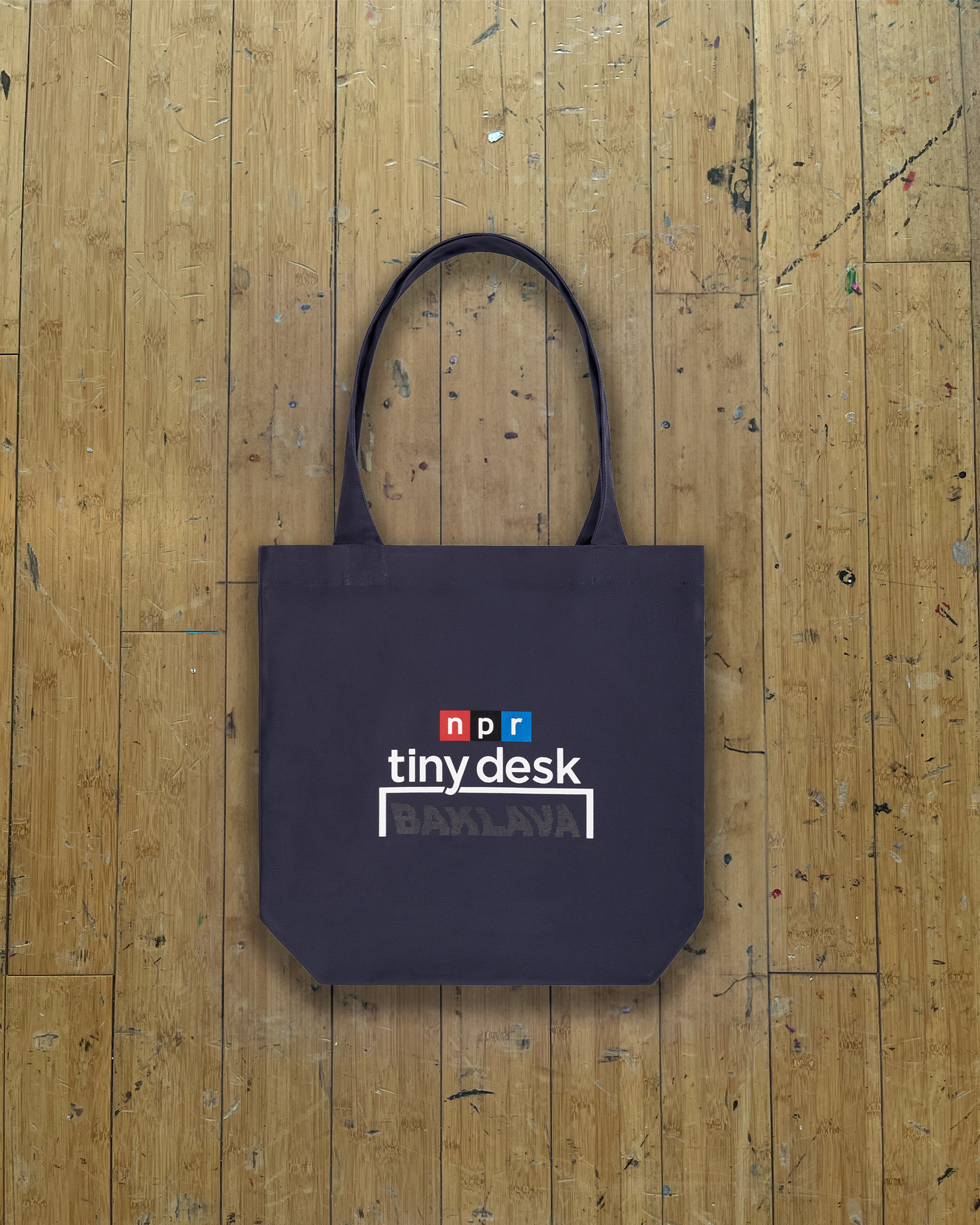 Baklava x NPR Tiny Desk Tote Bag - Navy